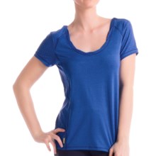 80%OFF 女性のランニングやフィットネスシャツ LOLEドライブTシャツ - （女性用）半袖 Lole Drive T-Shirt - Short Sleeve (For Women)画像